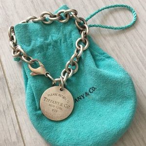 Tiffany & Co.  silver link bracelet.